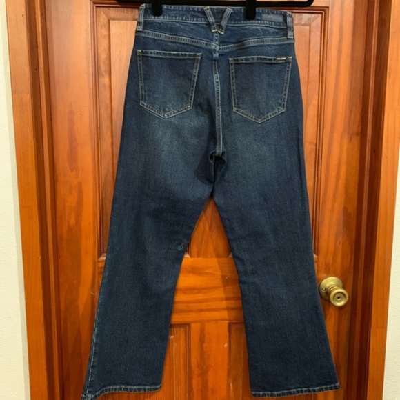 VOLCOM HIGH RISE ANKLE JEANS STONEY FLARE SIZE 27 RETRO 90'S - Picture 2 of 8